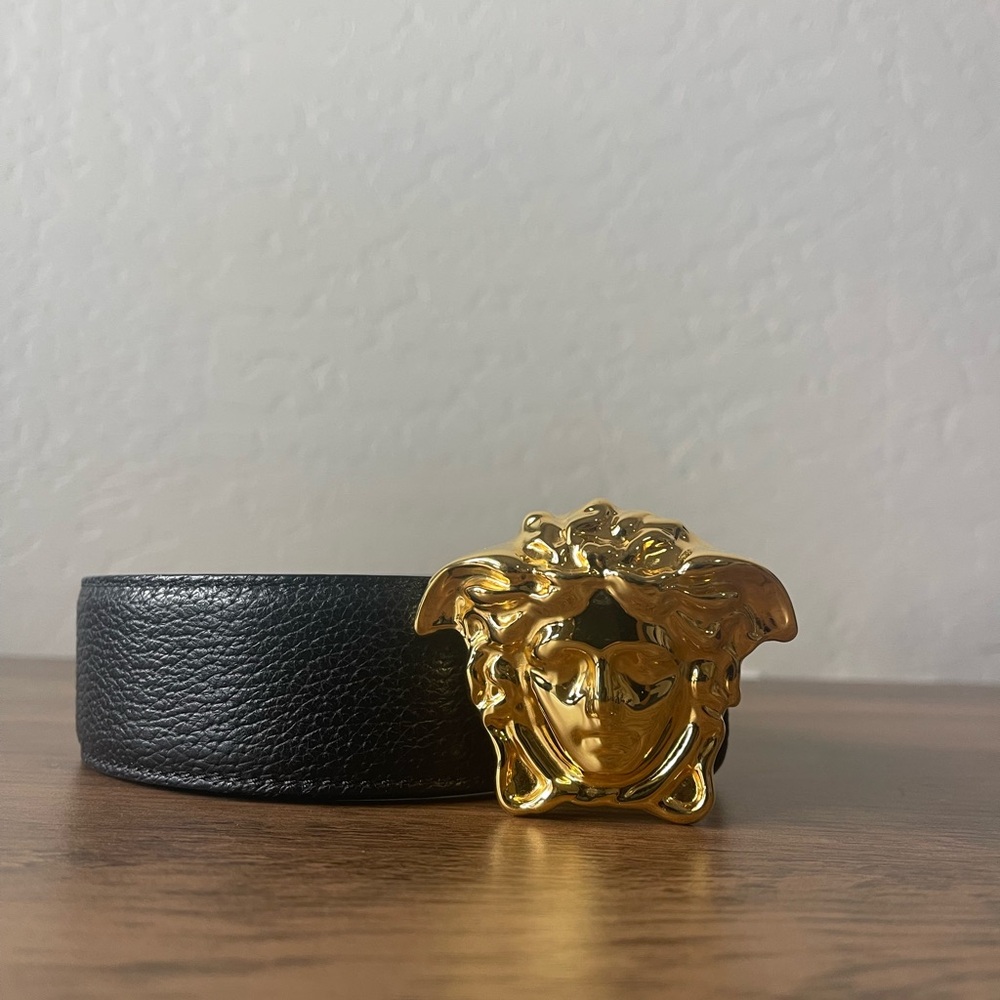 Versace Black Belt 90/36 *NO BOX* *NO Dust bag*